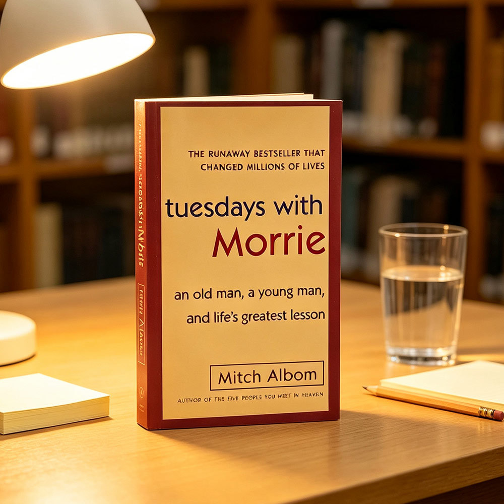 Tuesdays With Morrie by Mitch Albom Motivational Book For Daily Reading And Personal Collection Supp