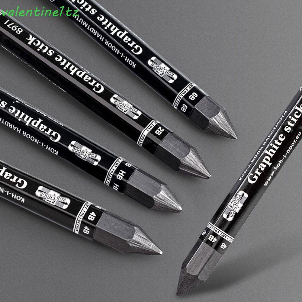 YOGIC Graphite Stick ดินสอ Bold ทนทานที่ยอดเยี่ยมอุปกรณ์ศิลปะนักเรียนศิลปินสมัครเล่นจิตรกรน้ําที่ละลายน้ําได้หกเหลี่ยมแรเงาดินสอ