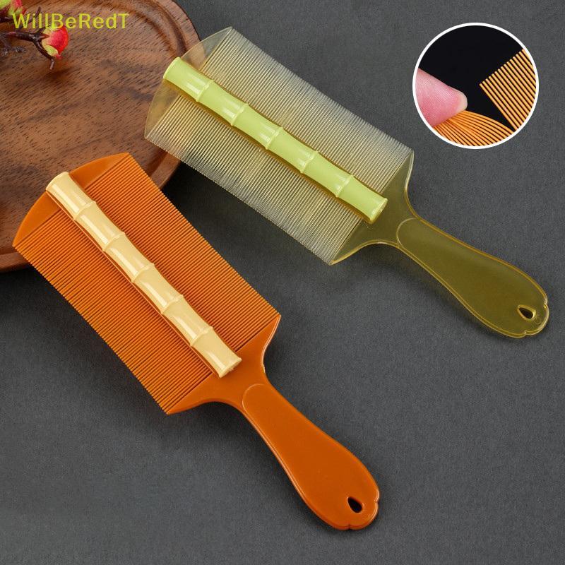 [WillBeRedT] Double Sided Libb Fine Tooth Scalp Massageb Professional Flea Removal Grate Ultra-Denseb Tooth For Children Pet [ใหม่]