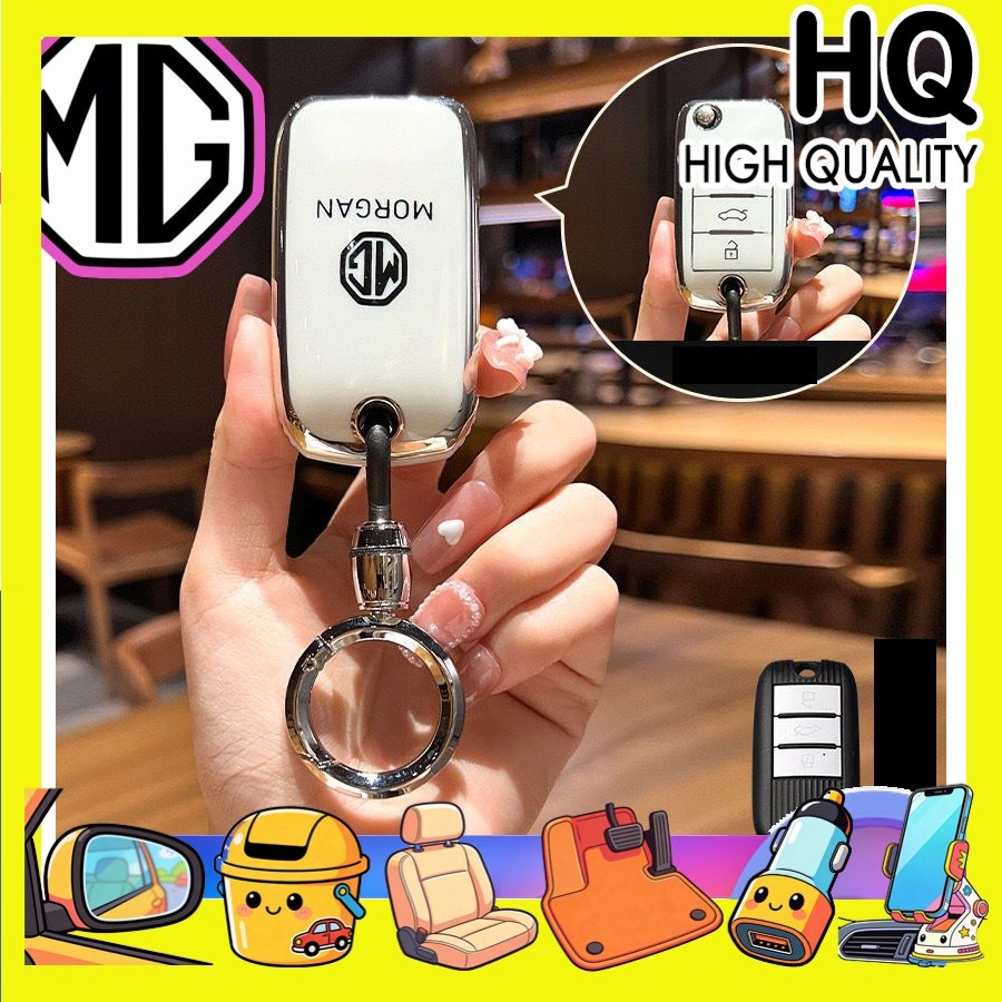 [READY]MG4 EV Car Logo Key shell MG ZS MG5 MG HS MG3 Key Protective Case Metal keychain XL7X
