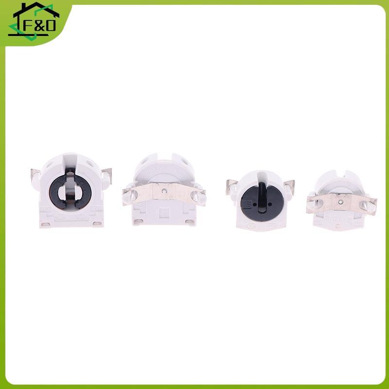 F&O 5 ชิ้น T5 T8 เรืองแสงผู้ถือ G5 G13 ฐานโคมไฟทนความร้อน Non-Shunted AC 500V 2A สําหรับ LED หลอดฟลู