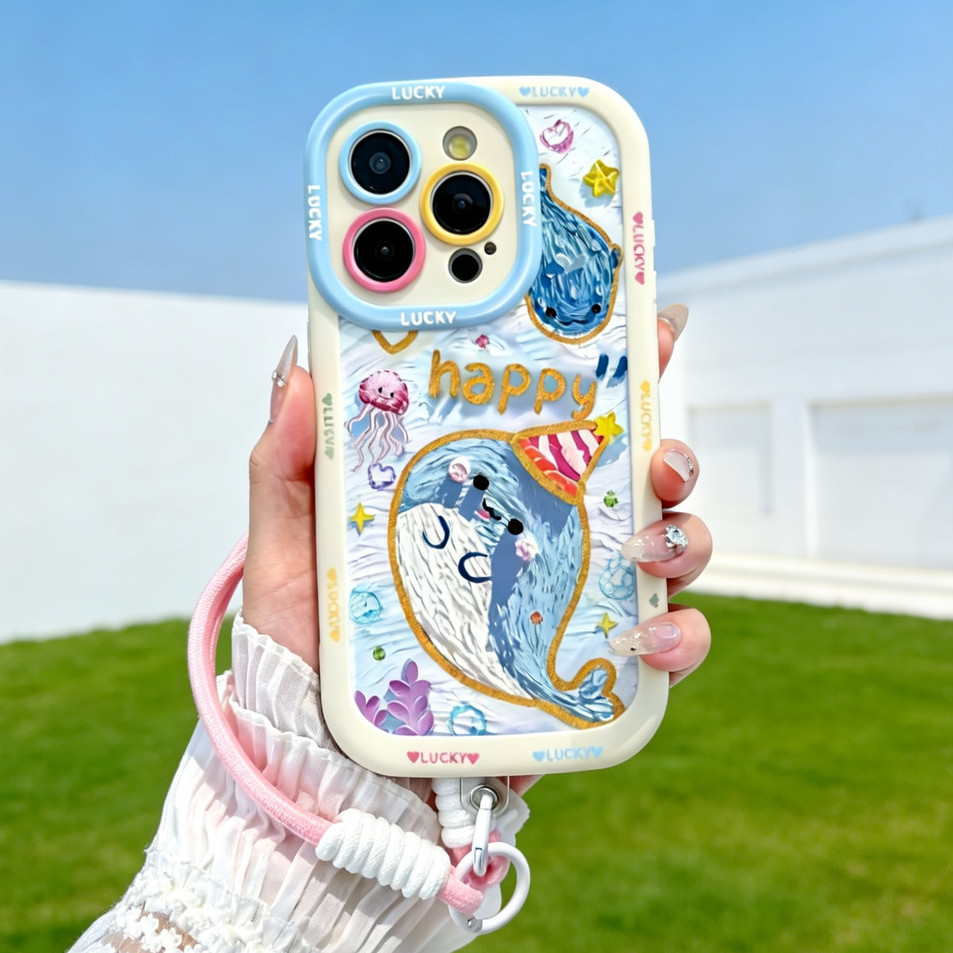 เข้ากันได้สำหรับ เคสไอโฟน 18/17PROMAX 18PRO iPhone 16PRO 15PLUS Apple 14PRO 13PROMAX 12 11-HLPFK155