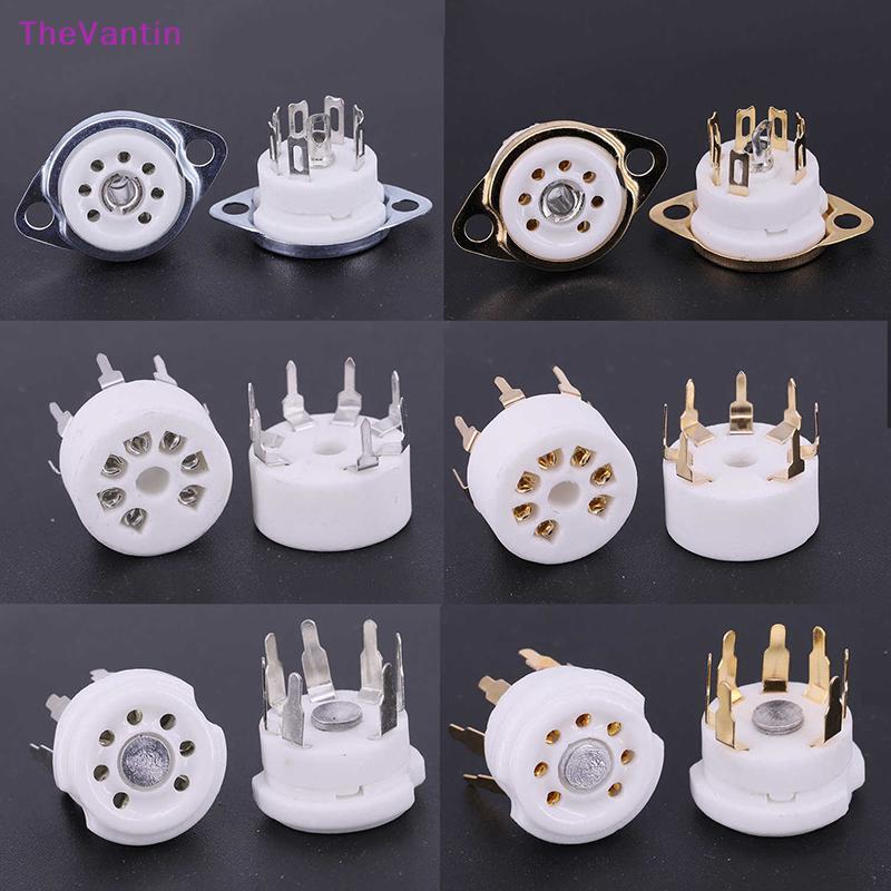 TheVantin 1PCS 6AQ5 EAA91 6J1 6J2 6X4 6Z4 หลอด Soet Gold-plated Soet สําหรับ 7Pin B7G Vaccum Tube เค