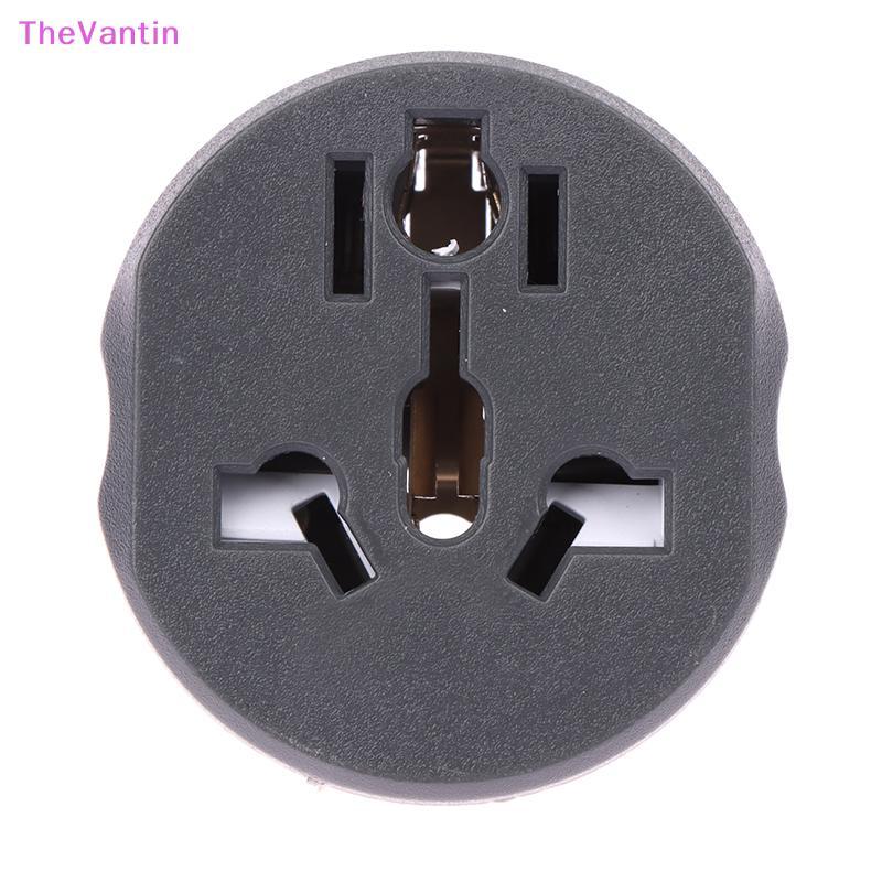 TheVantin เยอรมันมาตรฐานปลั๊กแปลง FR AU US UK To EU Euro Korea Universal Travel Adapter Home Plug Ad