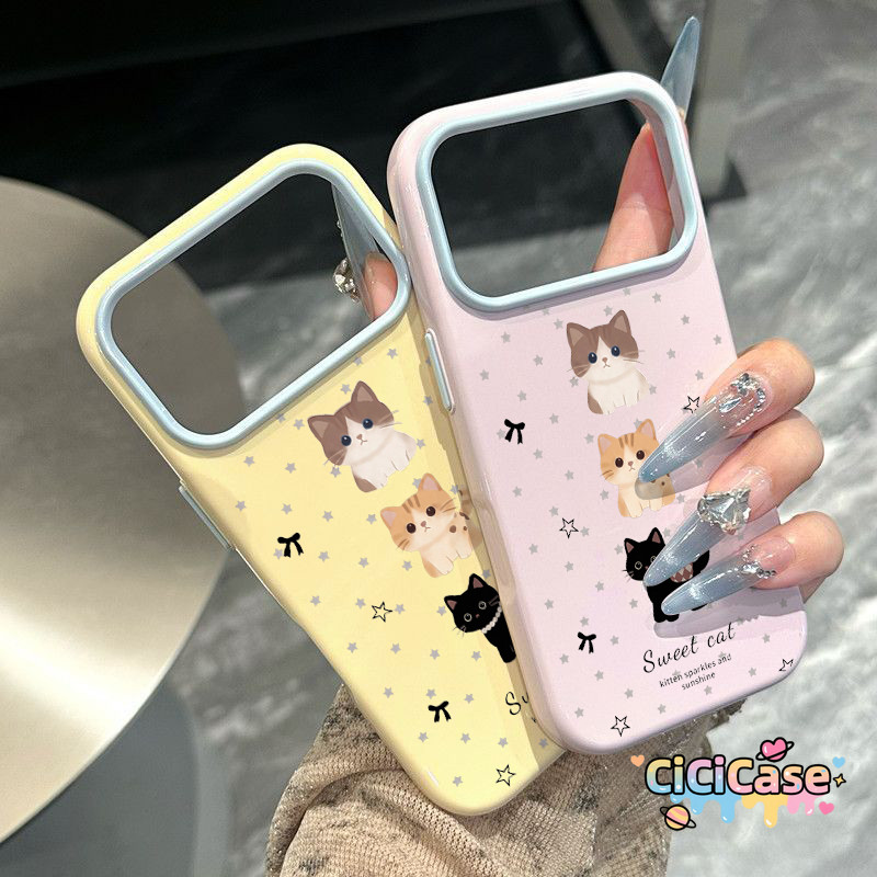 เคสโทรศัพท์สีมาคาโรนลายวน่ารัก เคสไอโฟน18 IPhone 17 18 16 15 13 12 11 14 Pro Max Air 18 17 16 15 14 12 13 Pro