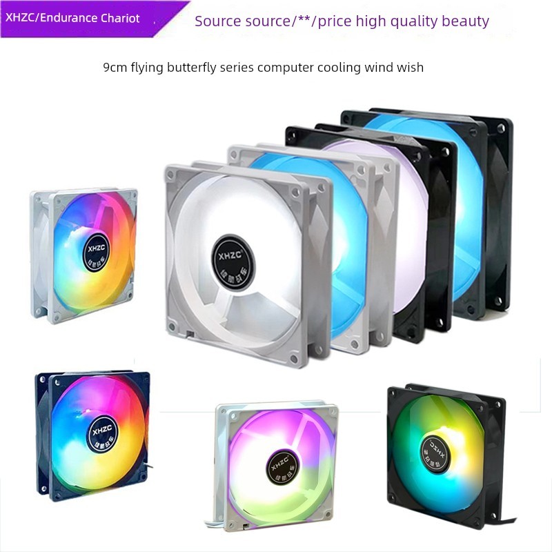 พัดลมคอม rgb พัดลมคอม หม้อน้ํา CPU 5v3 Pin ARGB Magic Light Synchronization คอมพิวเตอร์