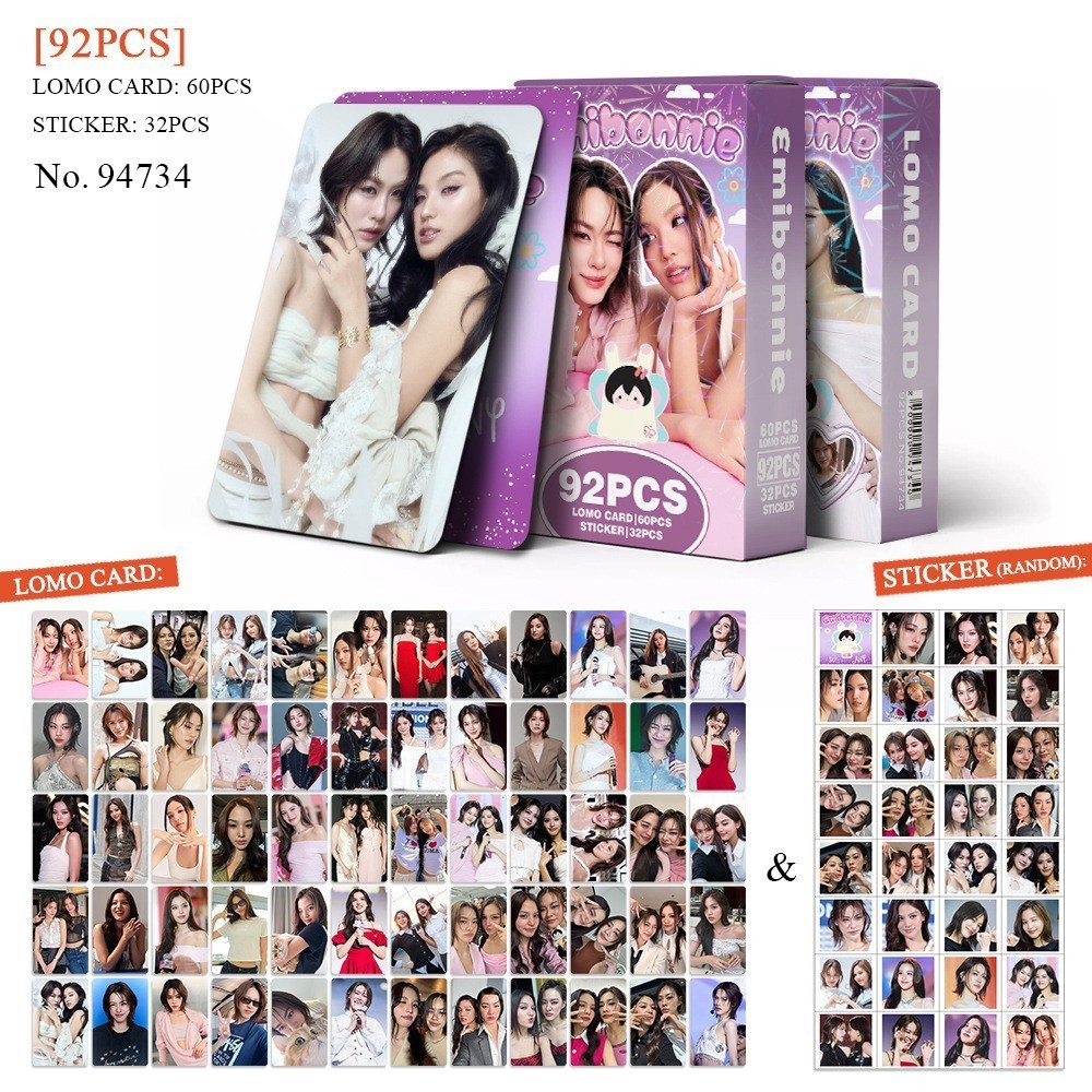 92 Photocards Taixing EmiBonnie สนับสนุน Photocard KPOP สินค้า LOMO Photocard