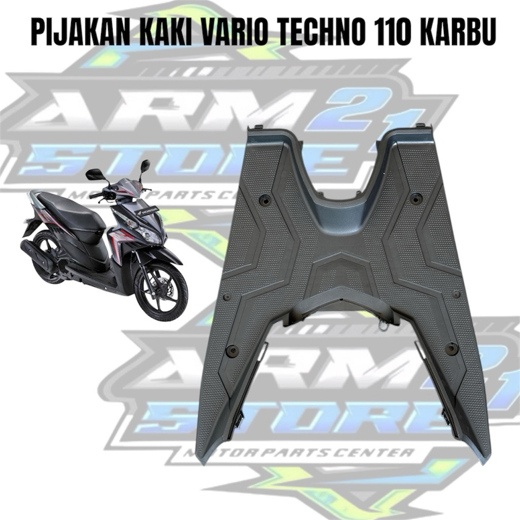 Vario Techno 110 สํารับพักเท้าคาร์บูเรเตอร์ / Vario Techno 110 คาร์บูเรเตอร์ Upper Deck