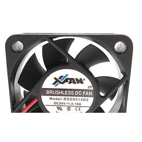 ของแท้ Xinruilian RDD5015B2 DC24V 0.18 5015 5 ซม.อินเวอร์เตอร์พัดลมระบายความร้อน