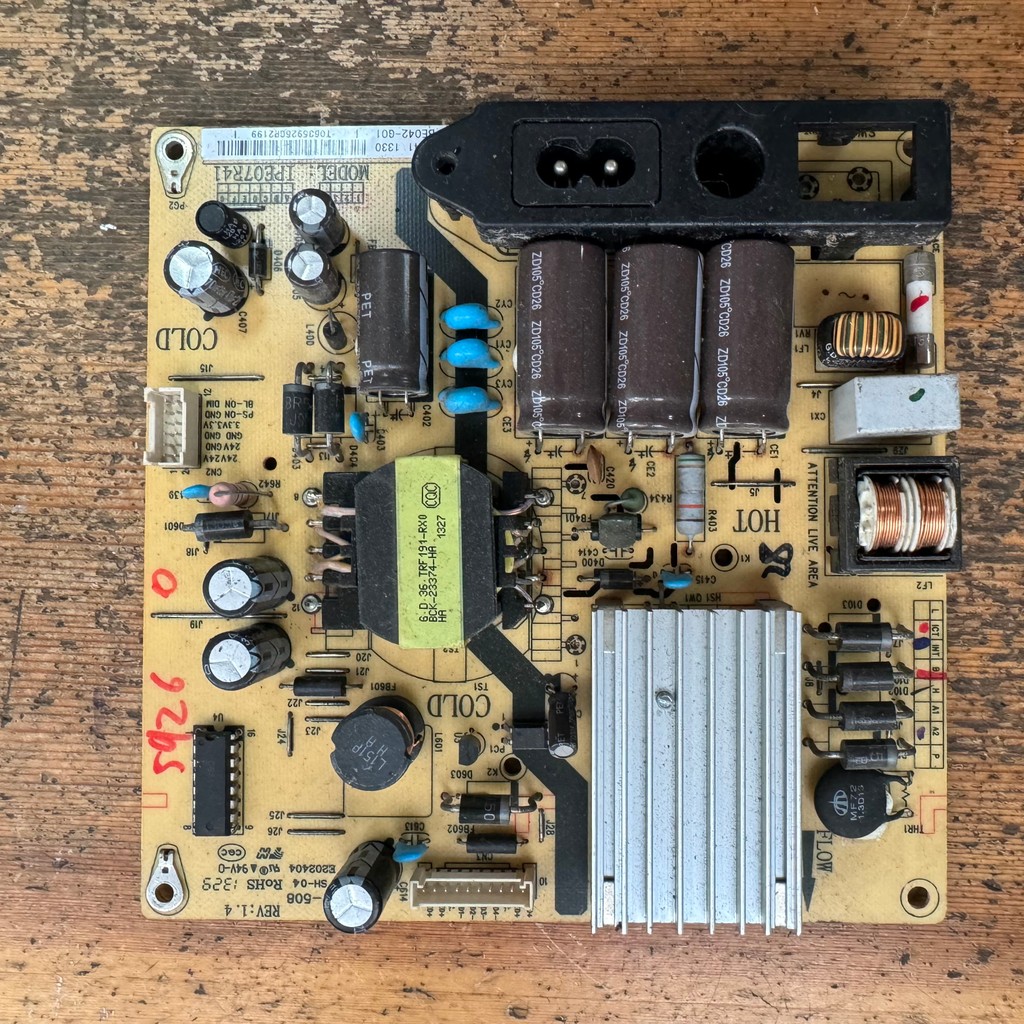 พร้อมสต็อก Original TCL L42F1590B L40F3800U Power Board IPE07R41 81-PBE042-G01