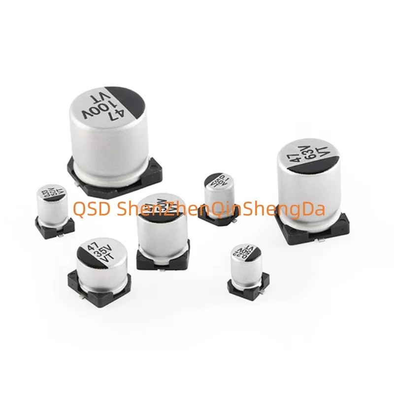 100 ชิ้น/แบทช์ 5 * 4 มม. 0.1 uf/50v 0.22 uf/50v 0.33 uf/50v 0.47 uf/50v 2.2 uf/50v 4.7 uf/50v 6.8 uf