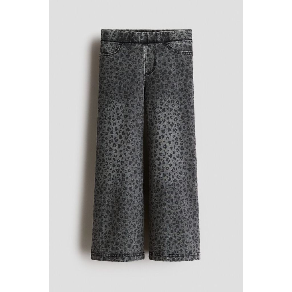 H&M(เอชแอนด์เอ็ม) กางเกงยีนส์ผ้ายืดทรงกว้าง เด็กหญิง 1358384_2
