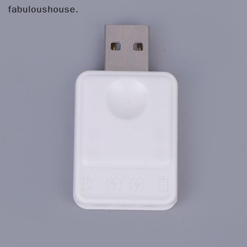 FLTH CR425 เครื่องชาร์จแบตเตอรี่ไฟฟ้าตกปลาลอยชาร์จ CR425 แบตเตอรี่ USB Charger 2 รูอะแดปเตอร์ชาร์จสํ
