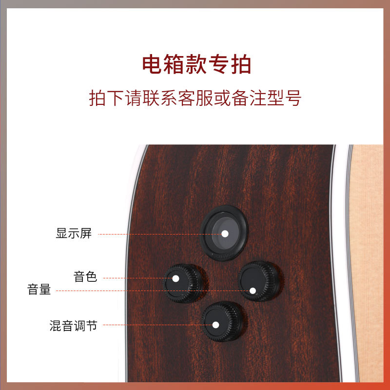 SAGA SAGA A1 Full Order Professional Level Flagship Performance Level Collection Spruce Electric Cas