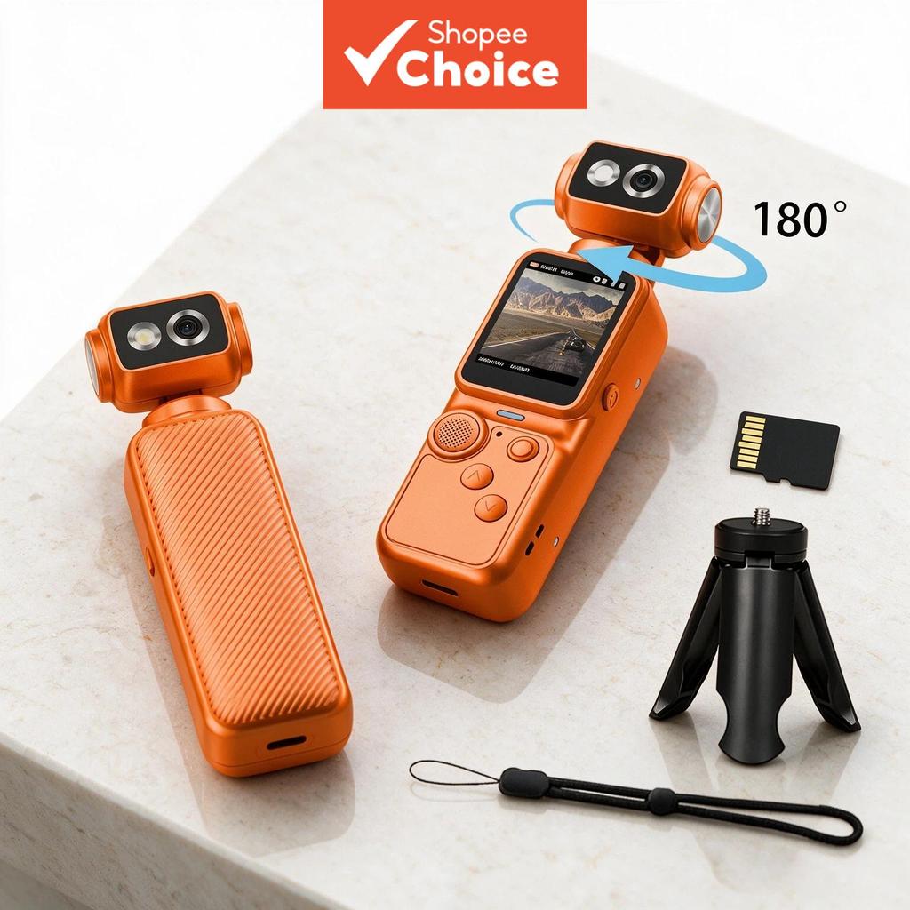 กระเป๋ามือถือกระเป๋า Camera3Mini Vlogging กล้อง 2K HD Video Loop Recording 2S 5S จับเวลายิง Digital 