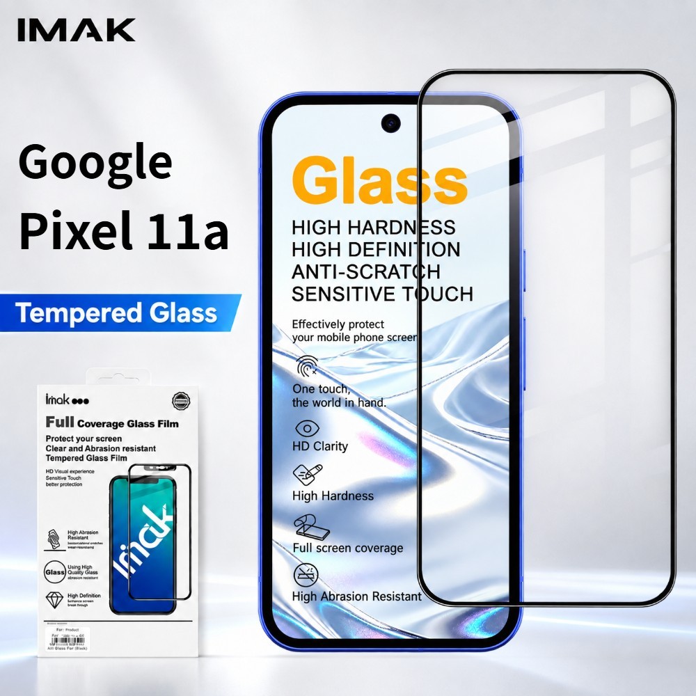 ฟิล์มกระจก สำหรับ Google Pixel 11a Pixel11a กันลายนิ้วมือ 9H ความแข็ง FM0003