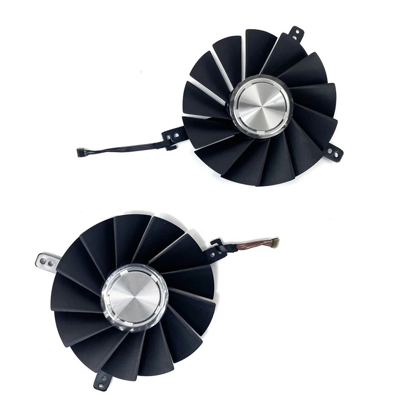 ยี่ห้อใหม่พัดลมระบายความร้อน 85 มม.4PIN AMD RTX 2080 ผู้ก่อตั้งรุ่น GPU พัดลมสําหรับ NVIDIA RTX 2080