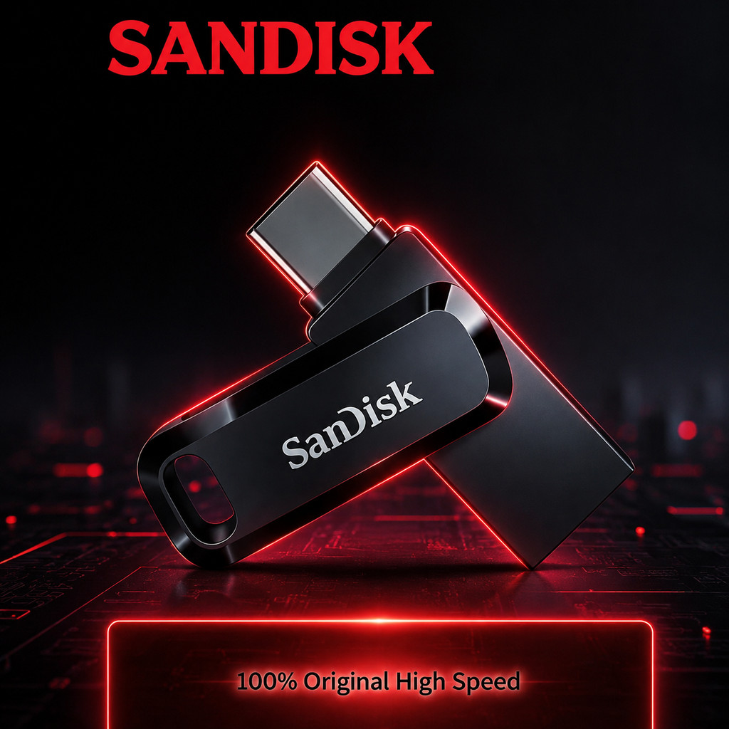 SanDisk Ultra Dual Drive Go 32GB/64GB/128GB/256GB/512GB/1TB USB 3.1 Gen1 Flash Drive Type-C Speed 150mb/s