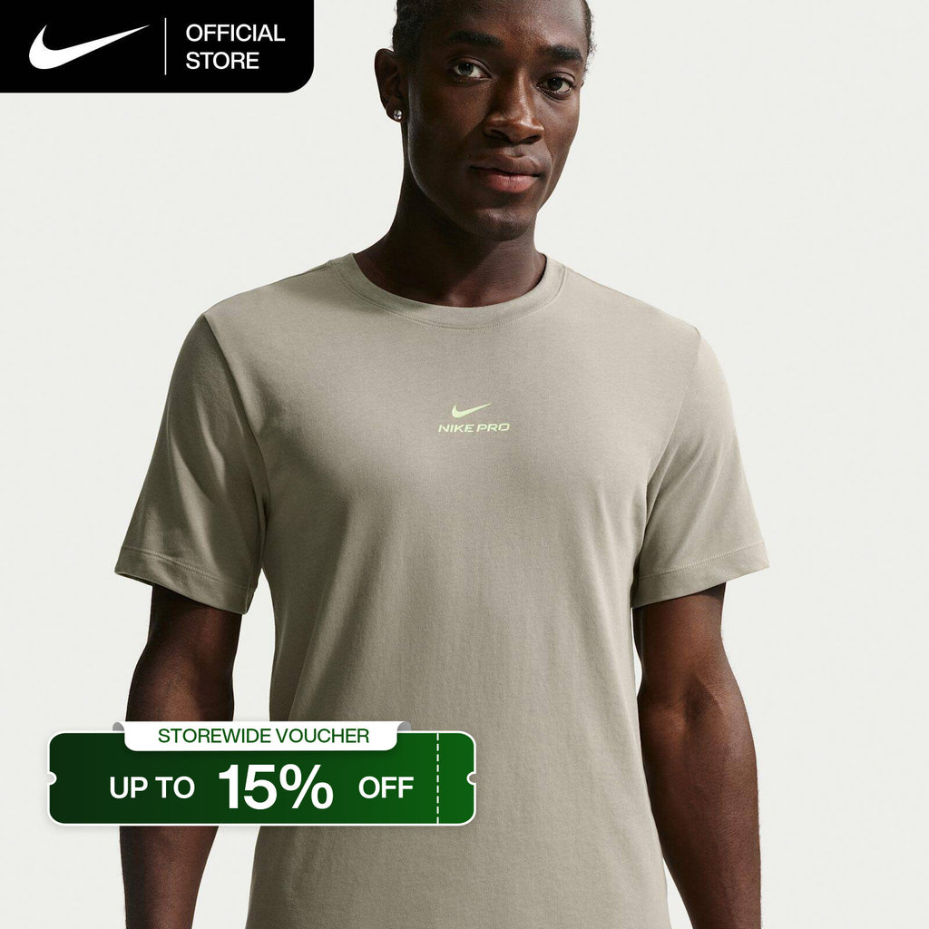 Nike Dri-FIT Men's Pro T-Shirt - Light Army [IH1948-320]