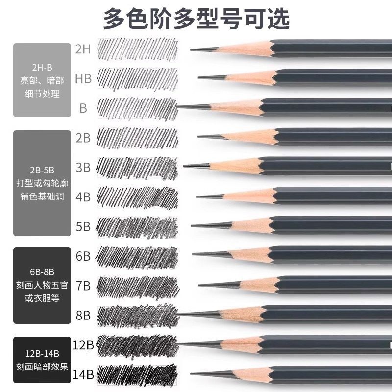 Marco Sketch Pencil Set hb2b Painting Sketch Pencil 7003 Art Students Dedicated 2 Pimark 4b8b14b