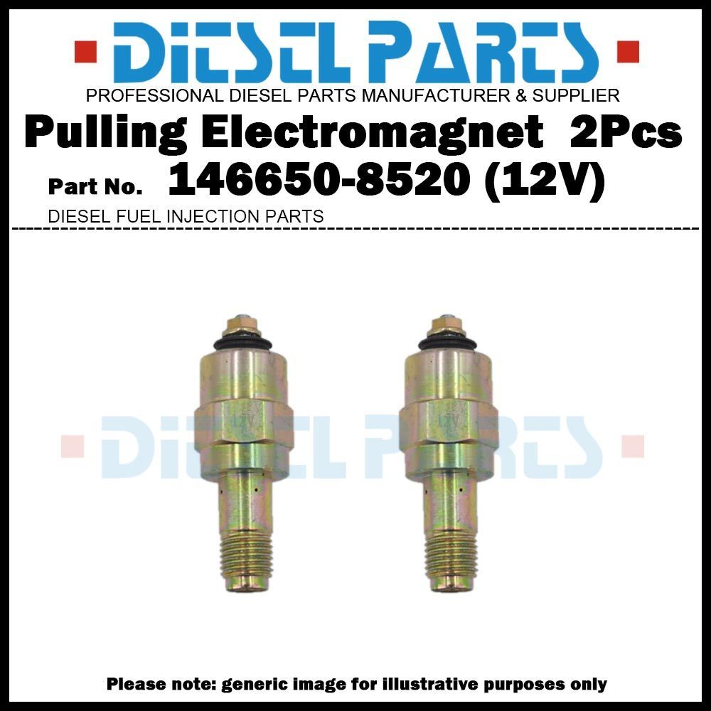 PULLER ELECTROMAGNET ยกแม่เหล็กปิดโซลินอยด์ 12V 146650-8520 สําหรับ ISUZU 4BD1