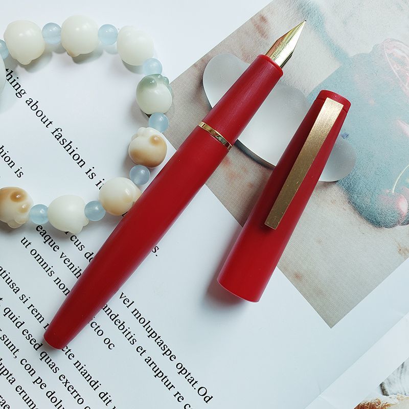 2026 สไตล์ใหม่ Jinhao 80 นักเรียนฝึกประดิษฐ์ตัวอักษรสํานักงานปากกาไฟเบอร์แปรงที่ละเอียดอ่อน High-End