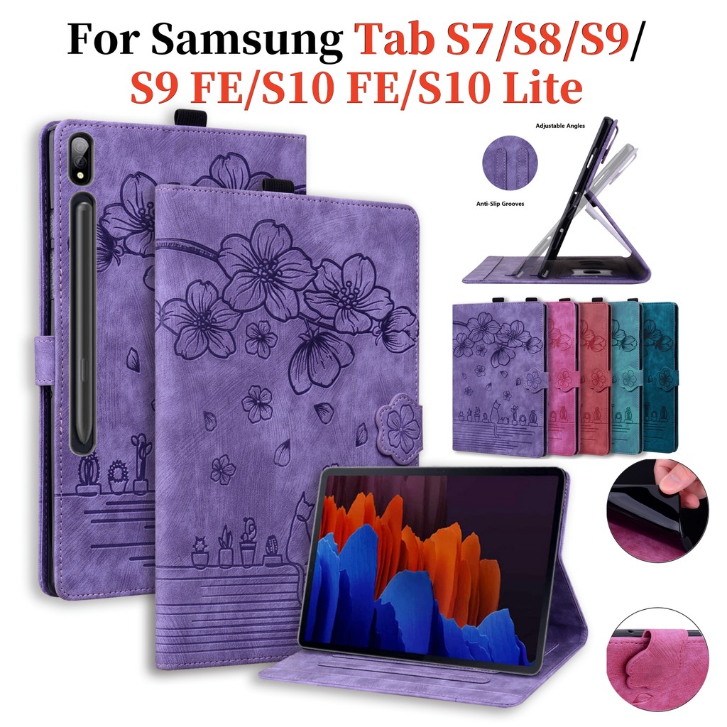 สําหรับ Samsung Galaxy Tab S7 S8 S9 S10 FE Lite 11.010.9 แท็บเล็ต SM-X520 X400 X510 X516B X710 X716B