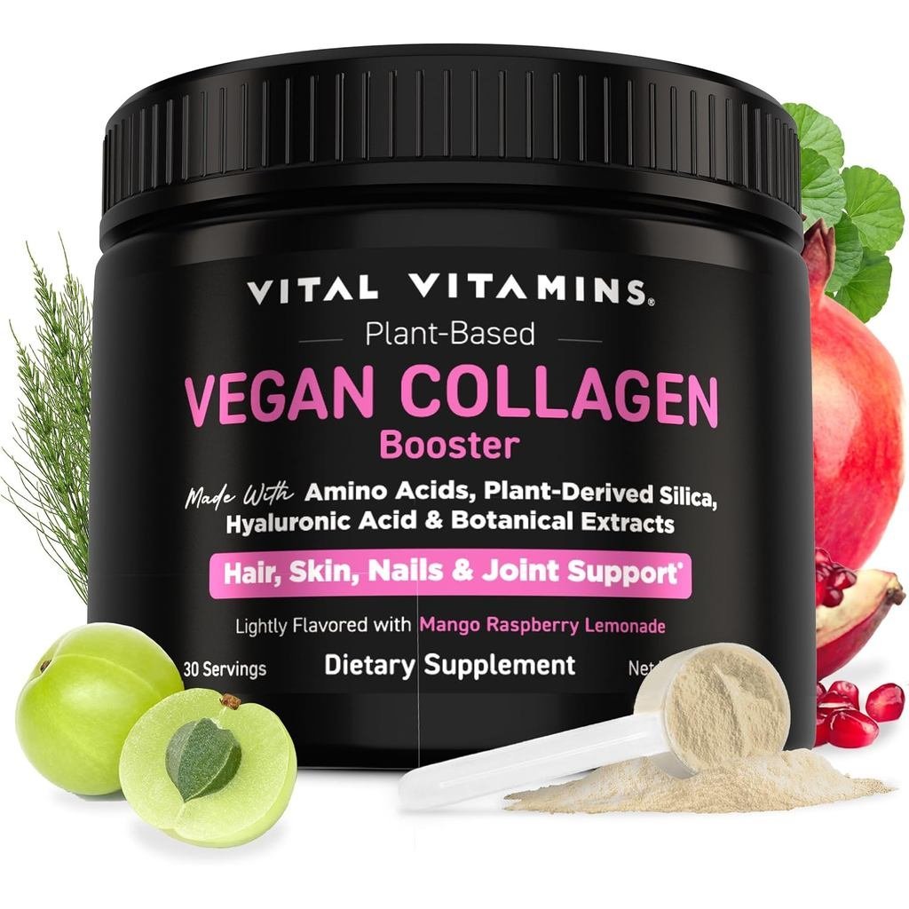 Vital s Collagen Booster Powder with Amino Acids & C