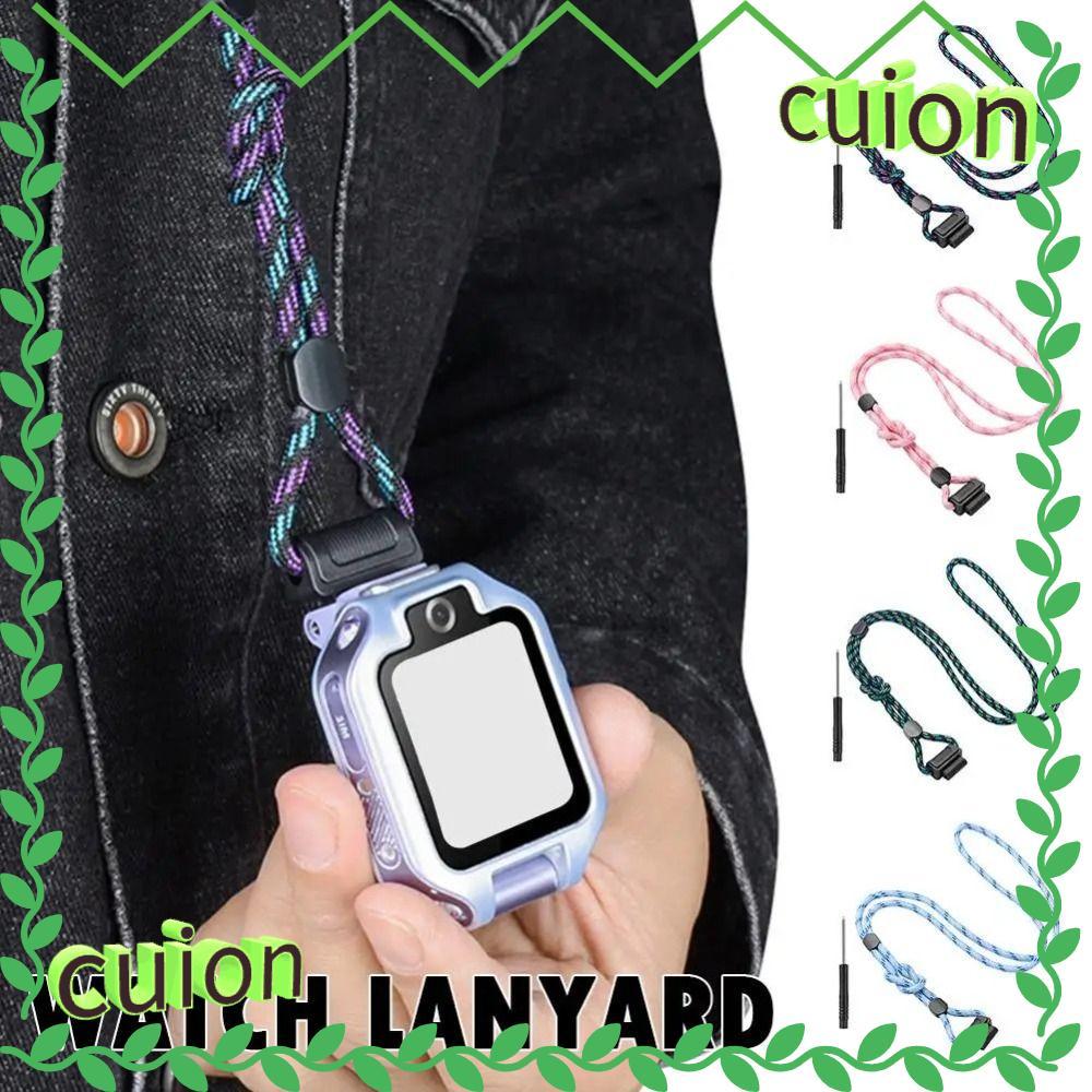 CUION1413 Phone Watch Lanyard, Universal ปรับความยาวเด็กสายนาฬิกา,สวมใส่ทนทานเด็ก Smartwatch Straps 