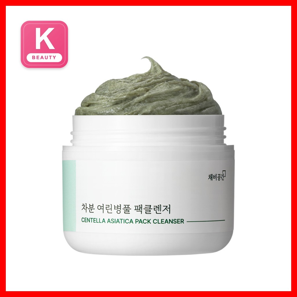 [chae bi gong gan] Centella Asiatica Pack Cleanser, 45g, 1pc / Korean Cleanser / Centella Asiatica b