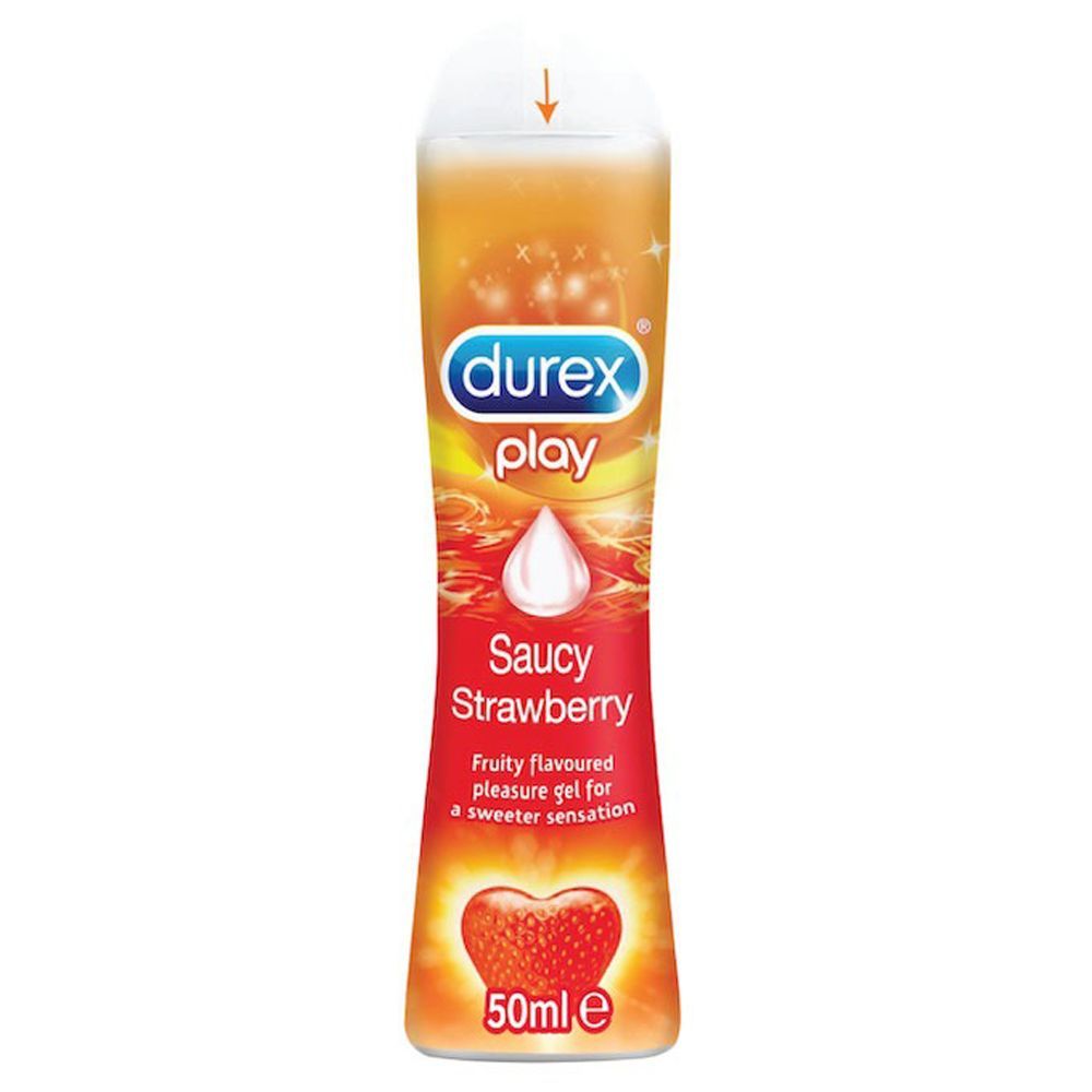 ดูเร็กซ์เพลย์เจลหล่อลื่น 50มล. Durex Play Gel Strawberry 50ml.