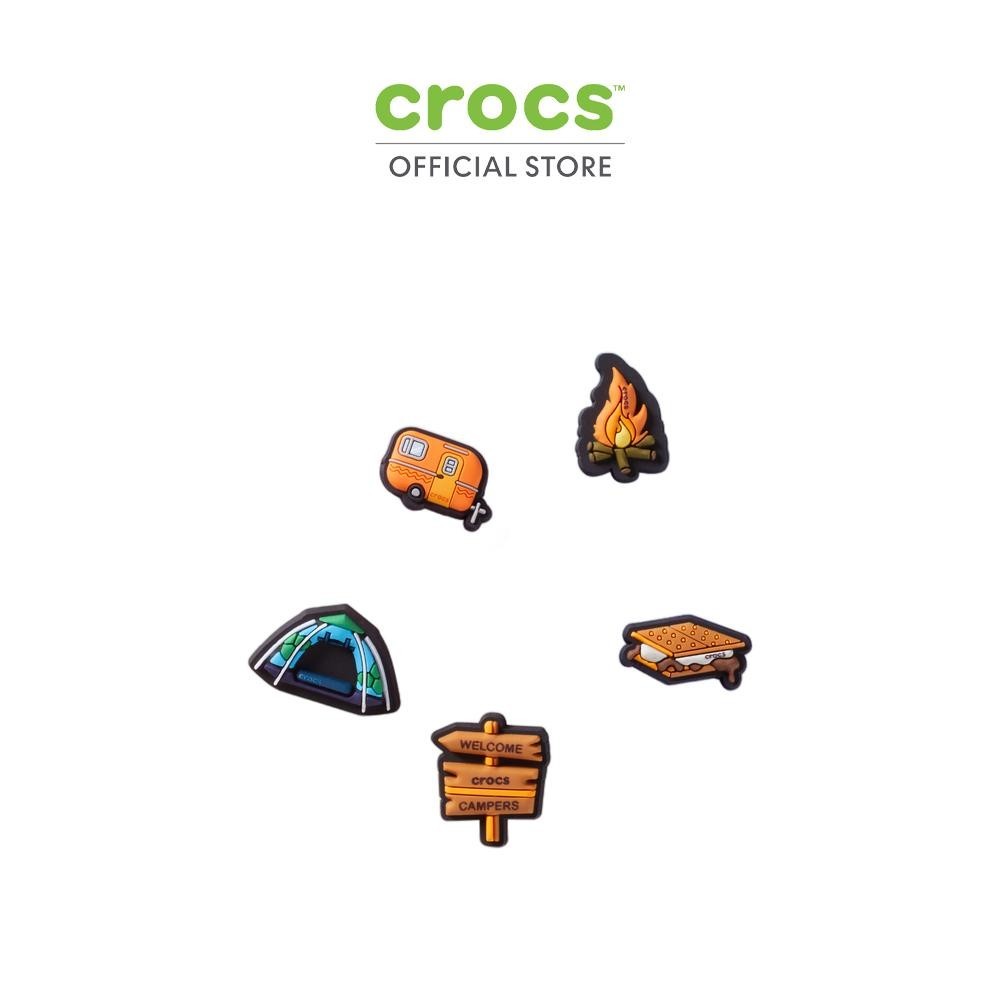 CROCS ตัวติดรองเท้า JIBBITZ™ CAMPING SEASON 5 PACK รุ่น 10016340 - MULTICOLOR