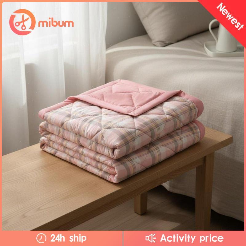 [Mibum] ผ้าห่มฤดูร้อนน้ําหนักเบาล้างผ้าฝ้ายผ้าพันคอ Airy Quilt ผ้าปูที่นอนนุ่มสําหรับหอพักห้องพักเยี