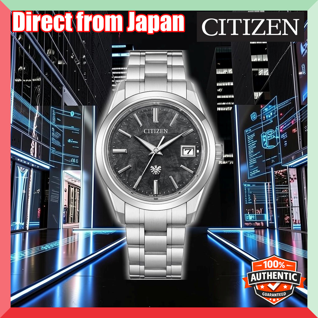 THE CITIZEN High-Precision Eco-Drive AQ4100-57E Men's Watch นาฬิกาผู้ชาย 【Direct from Japan】