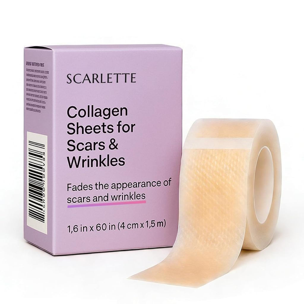 Scarlettecollagentape,scarletteแผ่นคอลลาเจนสําหรับรถยนต์&wrinkle O8MZ