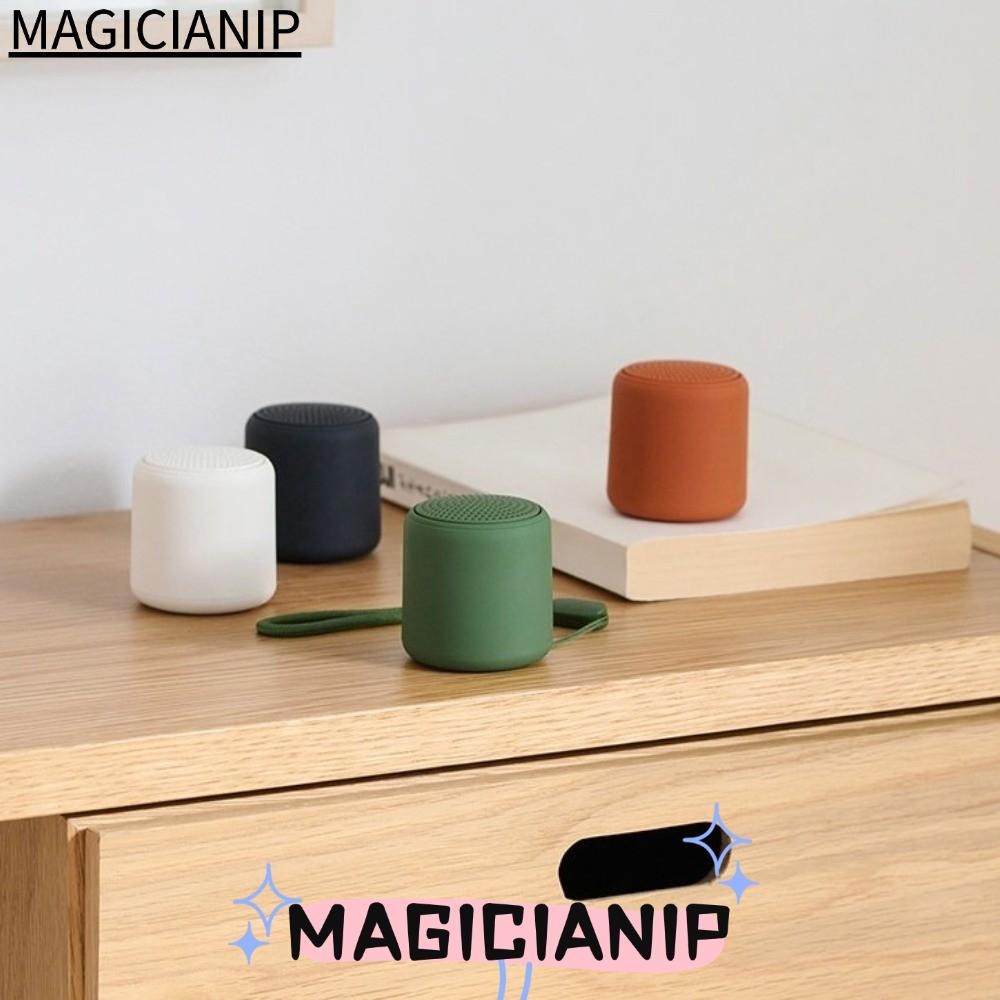 ลําโพงไร้สาย MAGICIANIP พร้อมเชือกเส้นเล็ก HD Sound ลําโพงบลูทูธขนาดเล็ก เพลงแบบชาร์จไฟได้แบบพกพา ความบันเทิงเสียงบลูทูธ