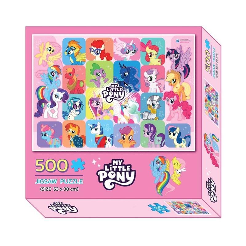 B2S จิ๊กซอว์กล่อง MY LITTLE PONY 500 ชิ้น So Happy บงกชคิดส์ Non-Series เล่ม