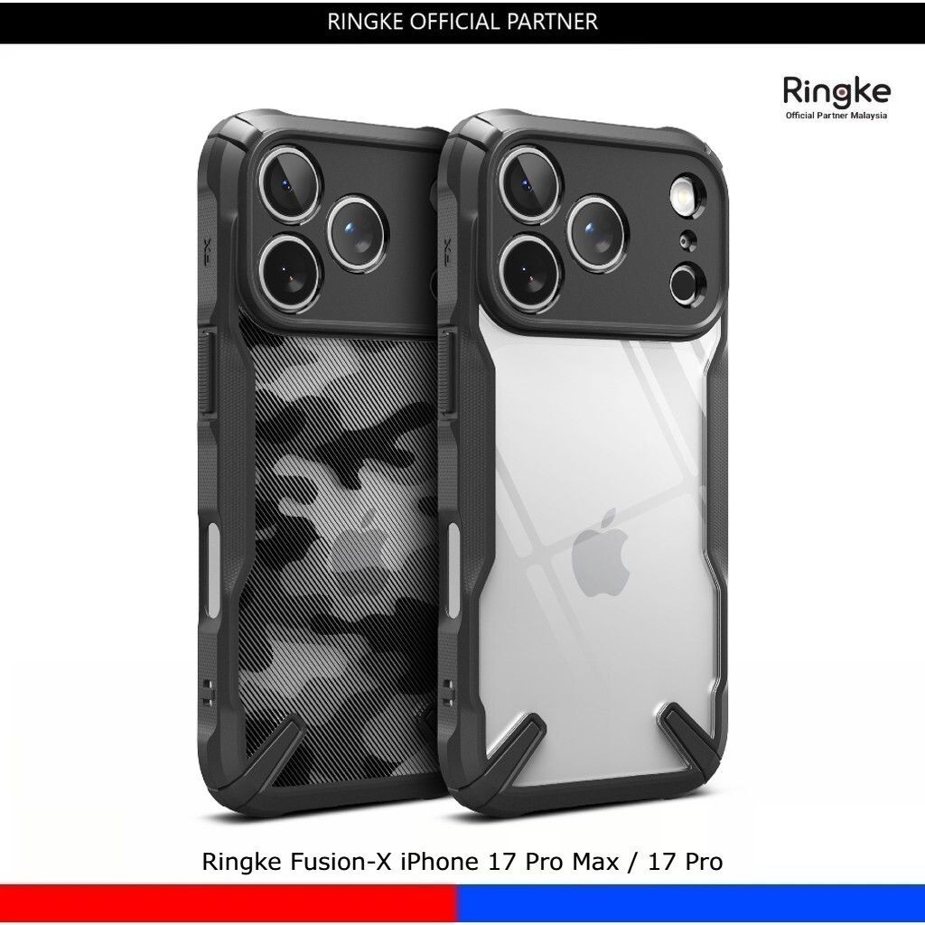 ฝาครอบ Ringke Fusion-X iPhone 17 Pro Max / 17 Pro