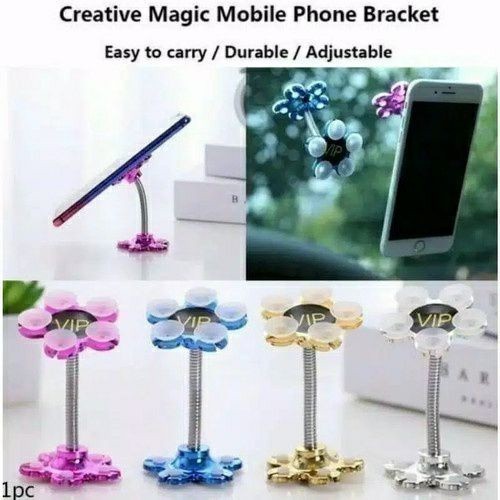 ที่วาง ACC HP Universal Octopus VIP Flower Stand Handphone ยืดหยุ่น 360 COLORFUL