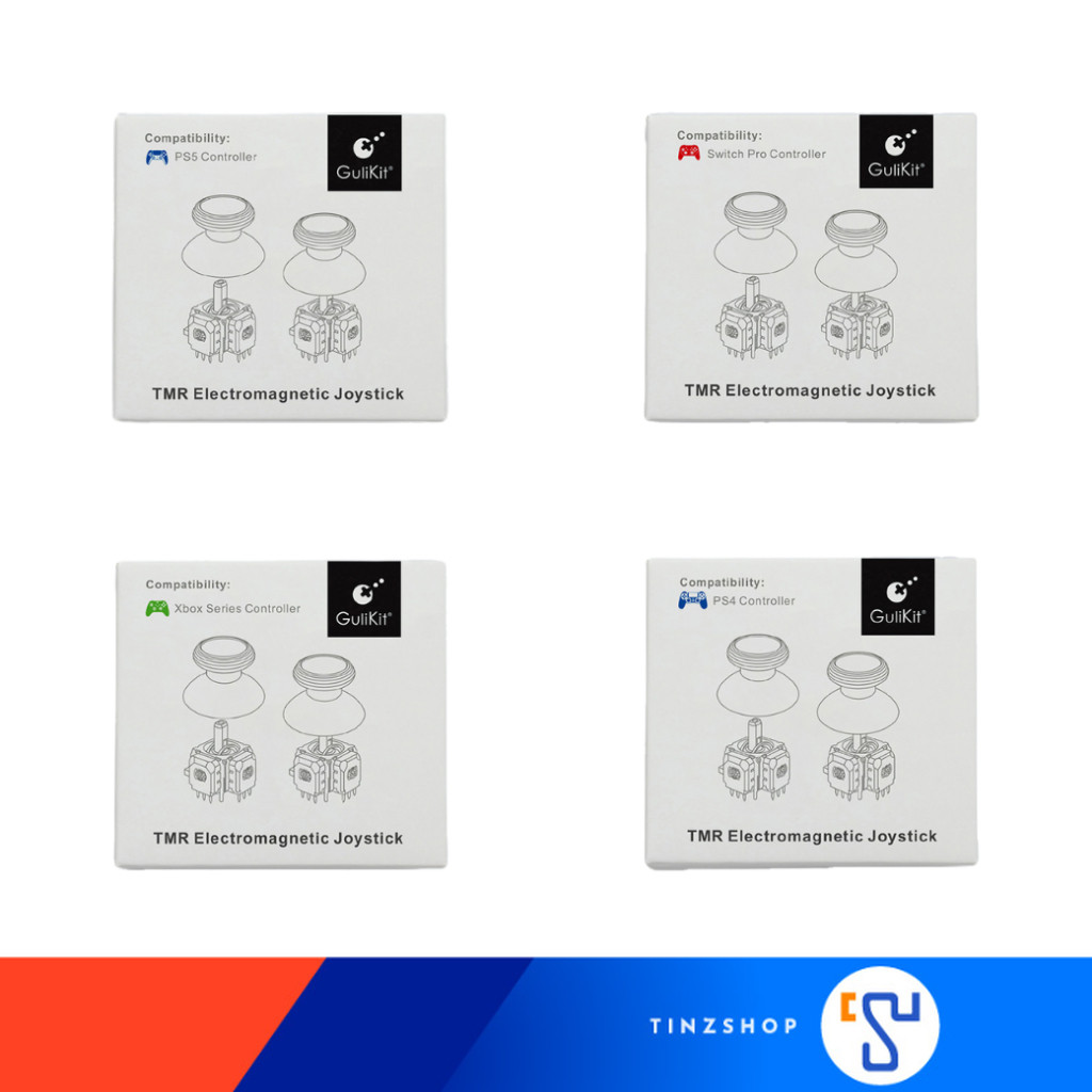 [ส่งด่วน] Gulikit NS51 TMR Electromagnetic Joystick ชุดซ่อมอนาล็อค สำหรับ จอย NSW Pro, Xbox, PS4, PS