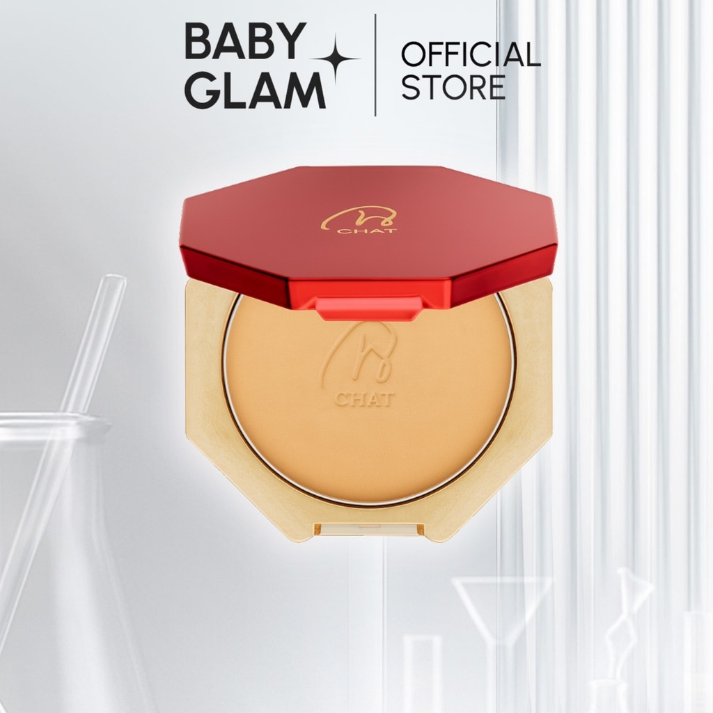 [ส่งฟรี] CHAT Classic Powder Foundation แป้งพัฟผสมรองพื้นน้องฉัตร เนื้อเนียนละเอียด หน้าใสคุมมัน ผิวเรียบเนียน