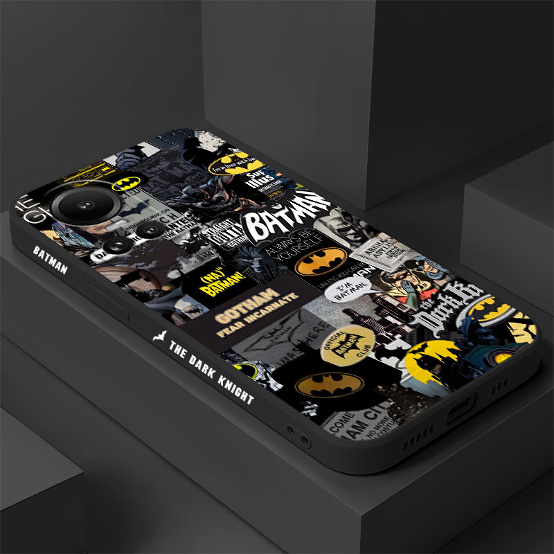 เคสโทรศัพท์สําหรับOPPO Reno 10Pro 10 8Z 8 Pro 8T T Z 7Z 6 5 Pro Plus 5G 4G Dark Knight Creative Desi