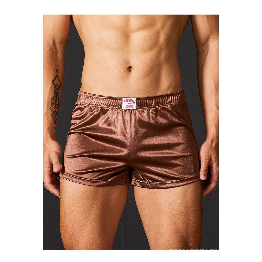 กางเกงขาสั้นผู้ชาย TOMATOPAPA - ดีไซน์โลOSE สบายๆ มัดย้อมยืดหยุ่น ใส่ได้ทุกกิจกรรม