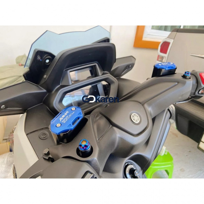 For Yamaha XMAX 300 ปั๊มเบรคถังน้ํามันฝาครอบเบรคถังน้ํามัน ซีเอ็นซี สวยงาม 2020-2025 - รูปที่ 5
