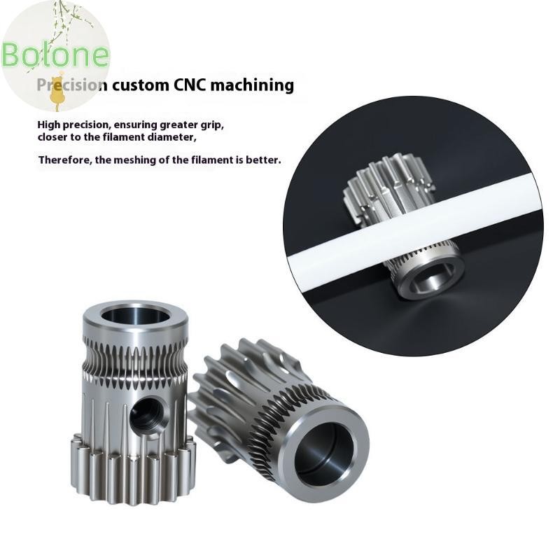 Bolone 1 ชุด 3d อุปกรณ์เสริมเครื่องพิมพ์ Dual Drive Gear Extruder Kit Clond Btech อัพเกรดสําหรับ Ext