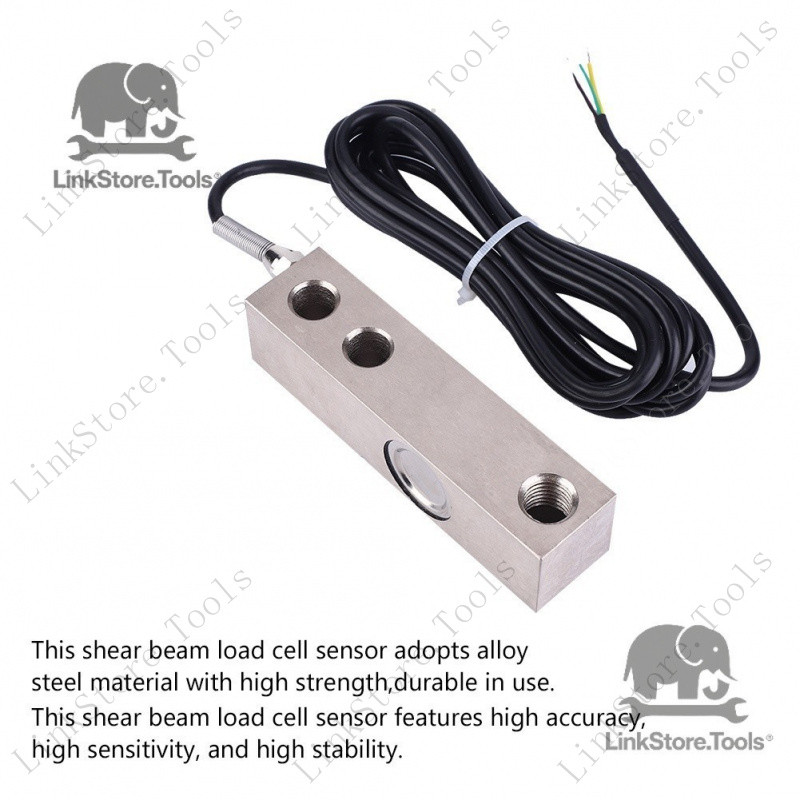 ShearBeam Load Cell Sensor / Mini Load Sensor / Load Meter / Weighing Sensor F1-2000kg