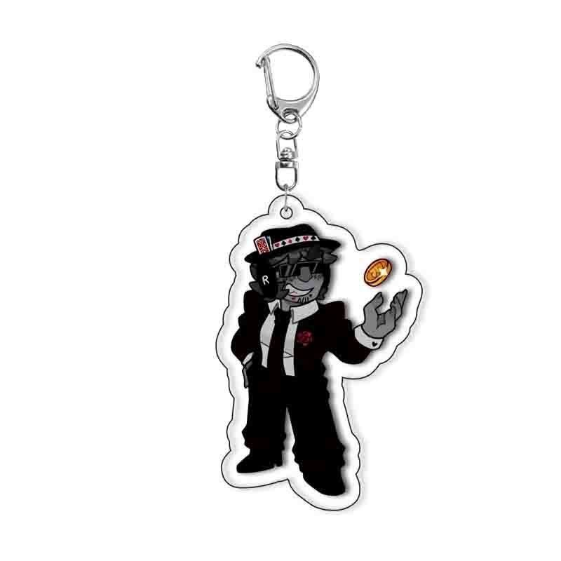 การ์ตูนอะนิเมะ forsaken roblox พวงกุญแจอะคริลิค - รูปที่ 2