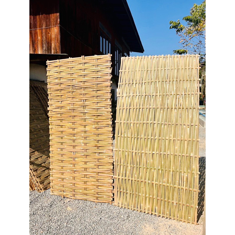 ระแนงไม้ไผ่สาน ขนาด1