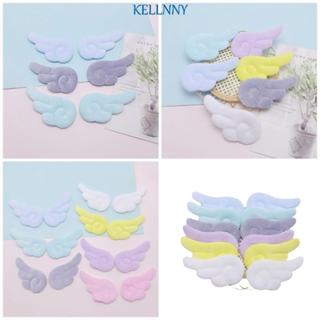 Kellnny 10 ชิ้น ปีกนางฟ้า ตัวประดับสำหรับ DIY ตกแต่งถุงมือผ้…