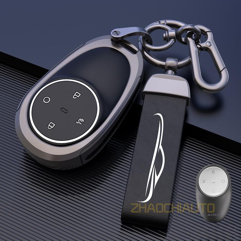 ฝาครอบกุญแจโลหะกรณีกุญแจรีโมท Fob ฝาครอบพวงกุญแจสําหรับ AION V AION UT AION RT AION RT Plus AION Y